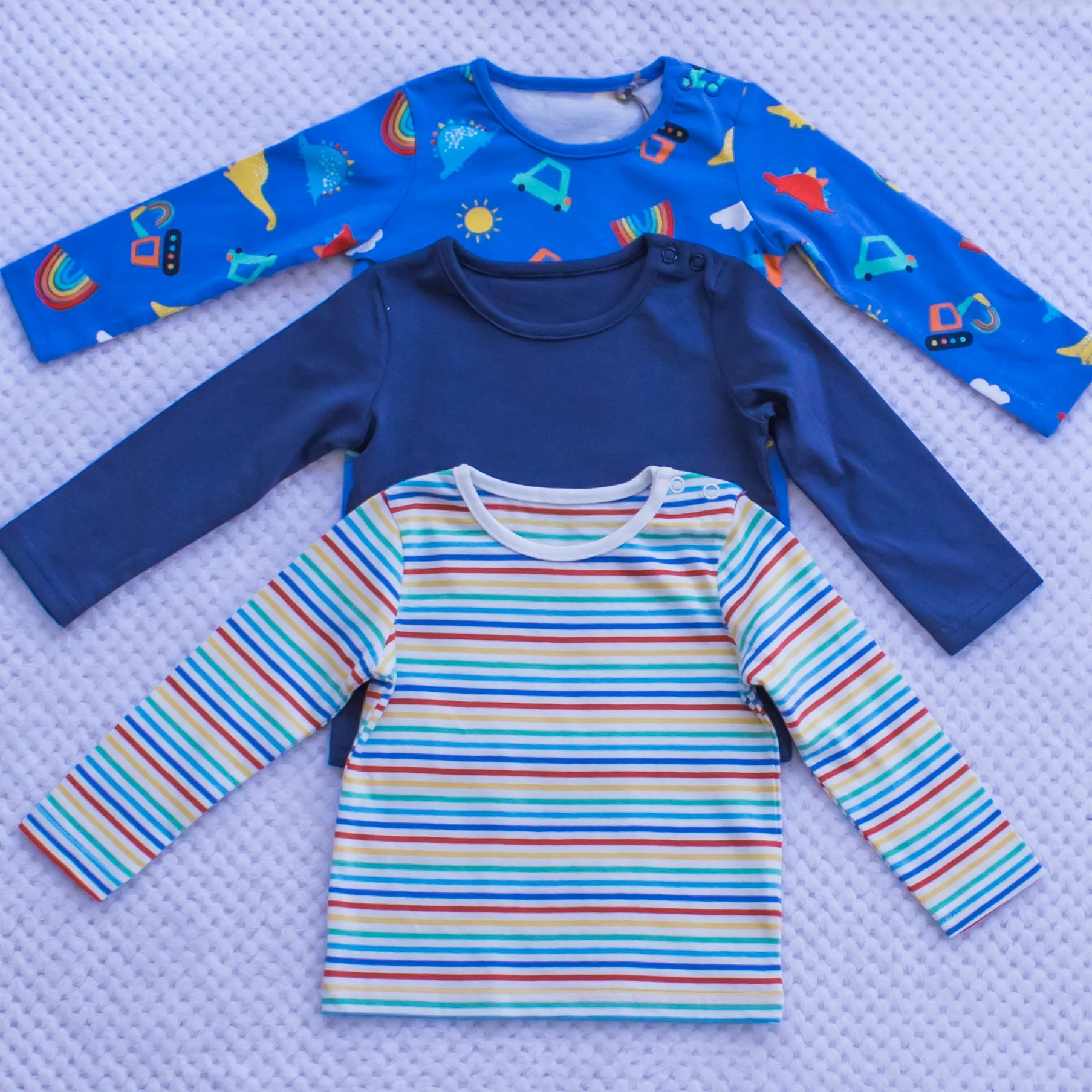 3 pack long sleeved tops