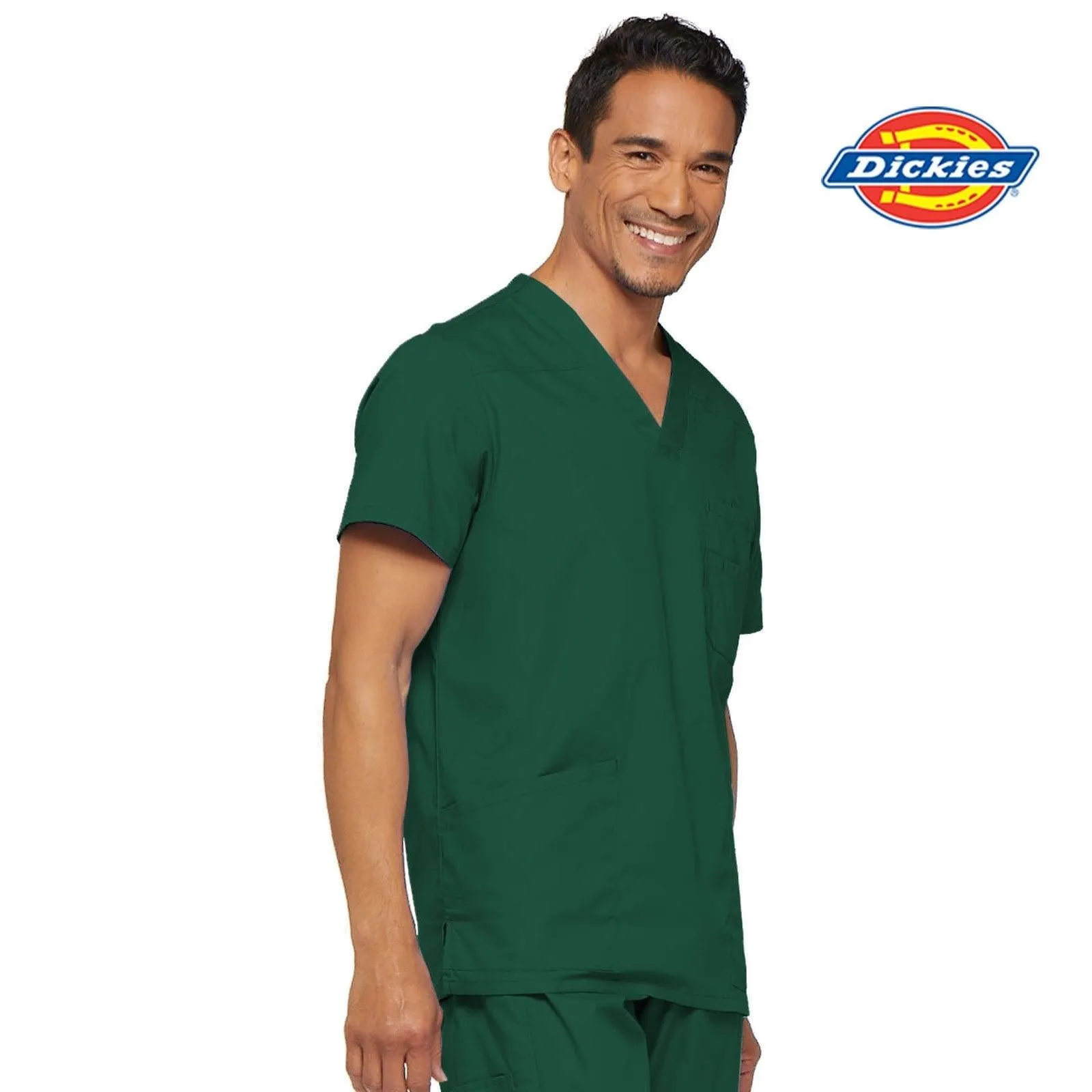 81906 RPA Emergency Doctor Dickies EDS Signature Men's V-neck Utility Scrub Top