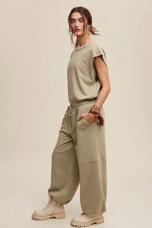 Athleisure Loose Jogger Jumpsuit *Online Only*