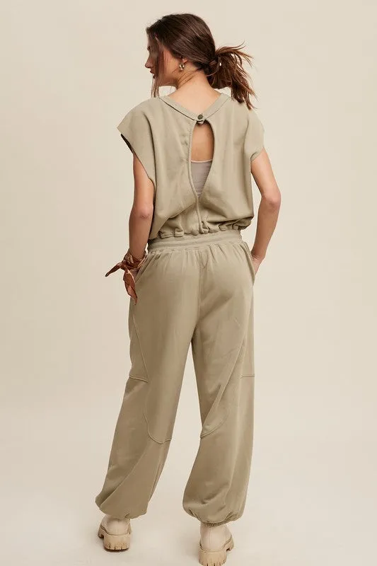 Athleisure Loose Jogger Jumpsuit *Online Only*