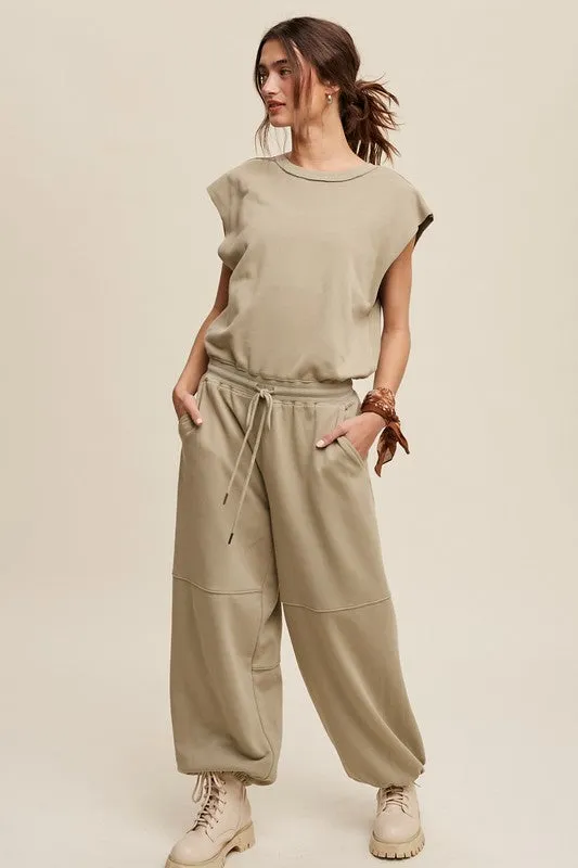 Athleisure Loose Jogger Jumpsuit *Online Only*