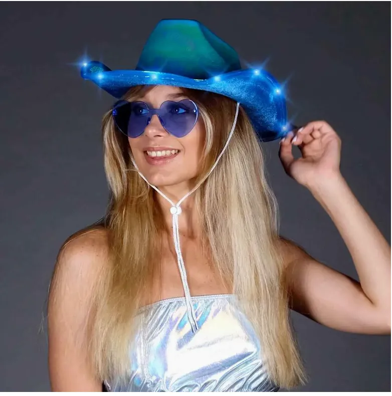 Light-Up Cowgirl Hats