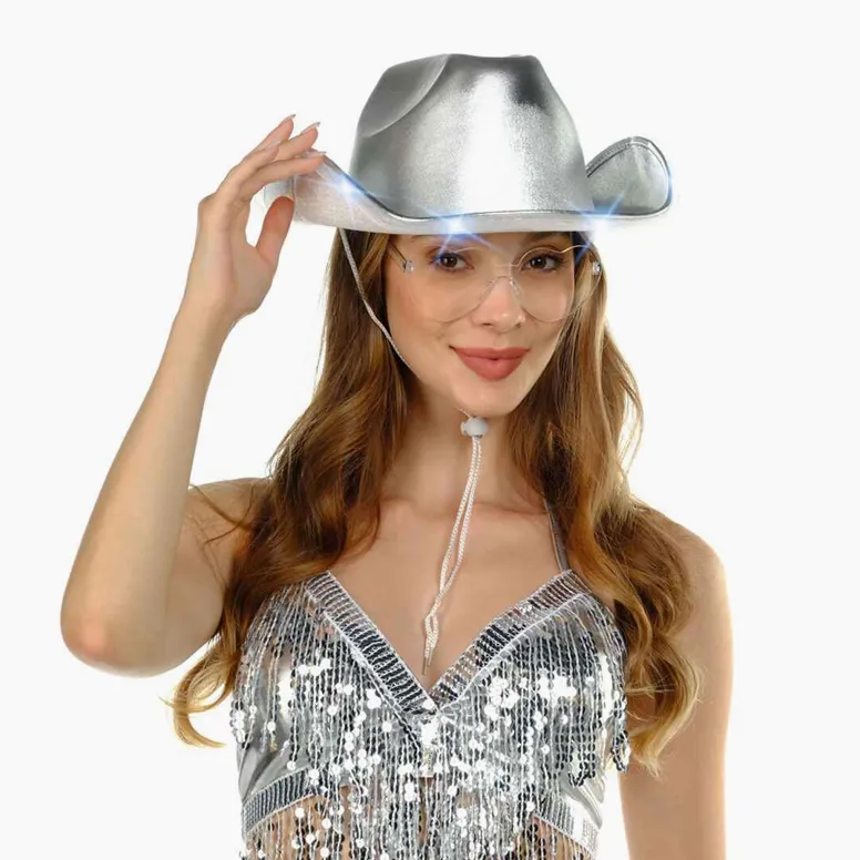 Light-Up Cowgirl Hats