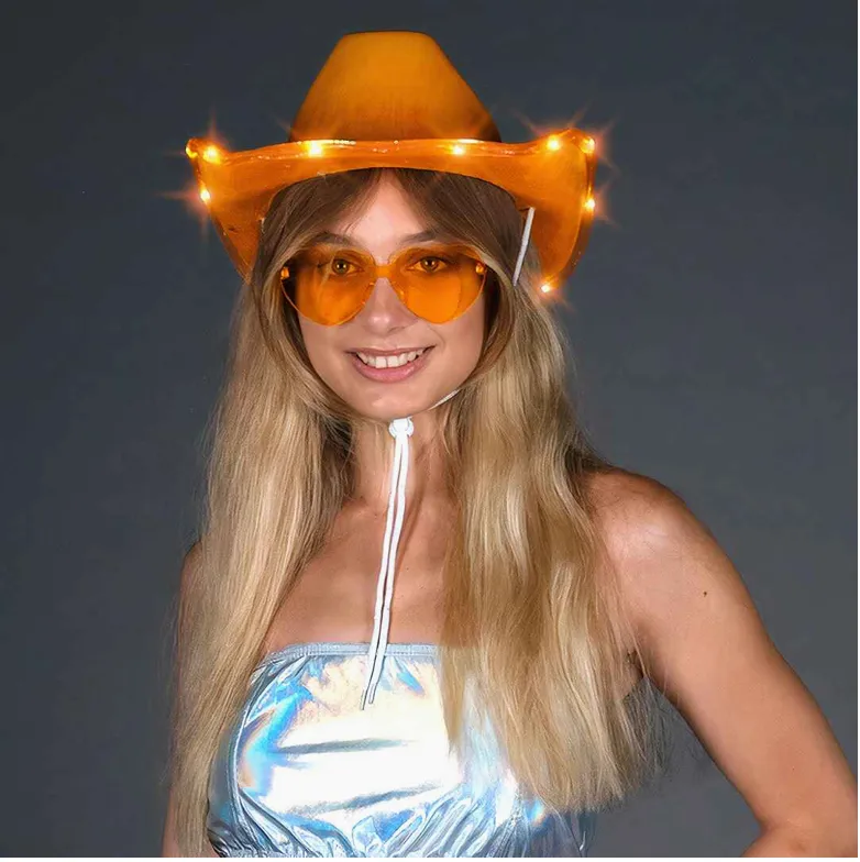 Light-Up Cowgirl Hats