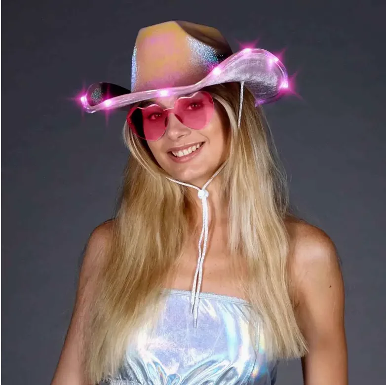 Light-Up Cowgirl Hats