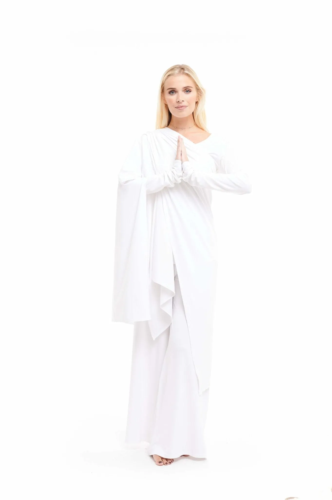 LONG SLEEVE TOP WHITE