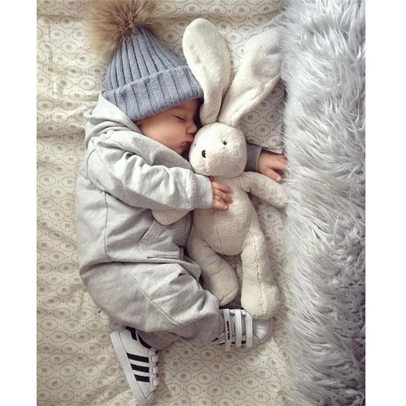Mom And Child Warm Matching Winter Knitted Soft Beanie Hats