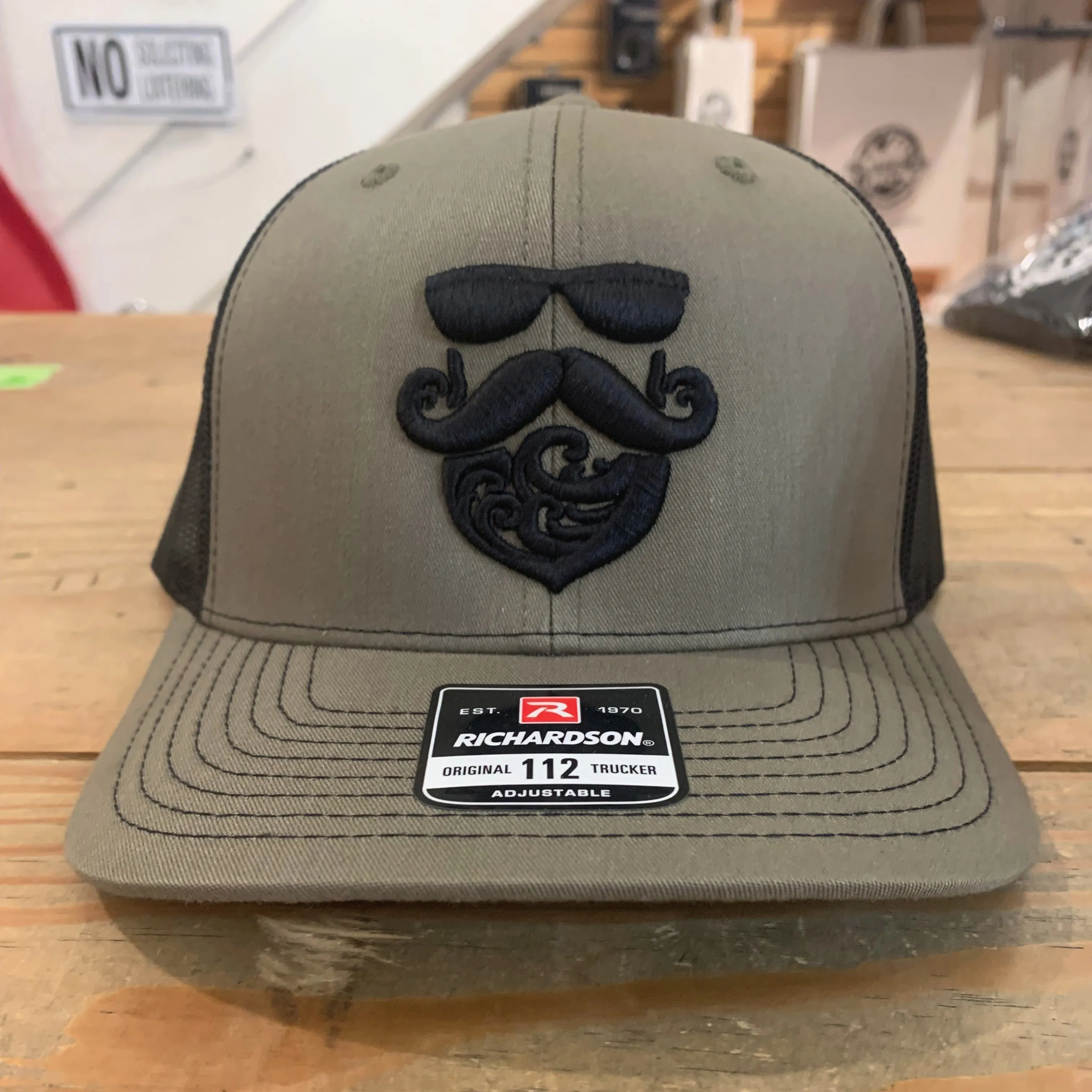 Old Biloxi Beard Company Dude Puff Hat