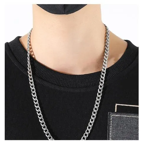 Round Neck Loose Fit Pocket Print Men's Sweatshirt