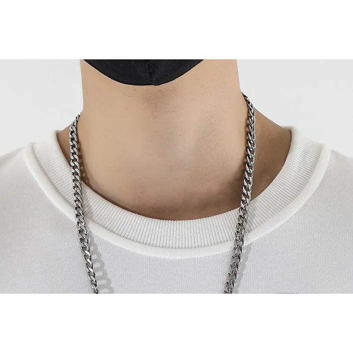 Round Neck Loose Fit Pocket Print Men's Sweatshirt
