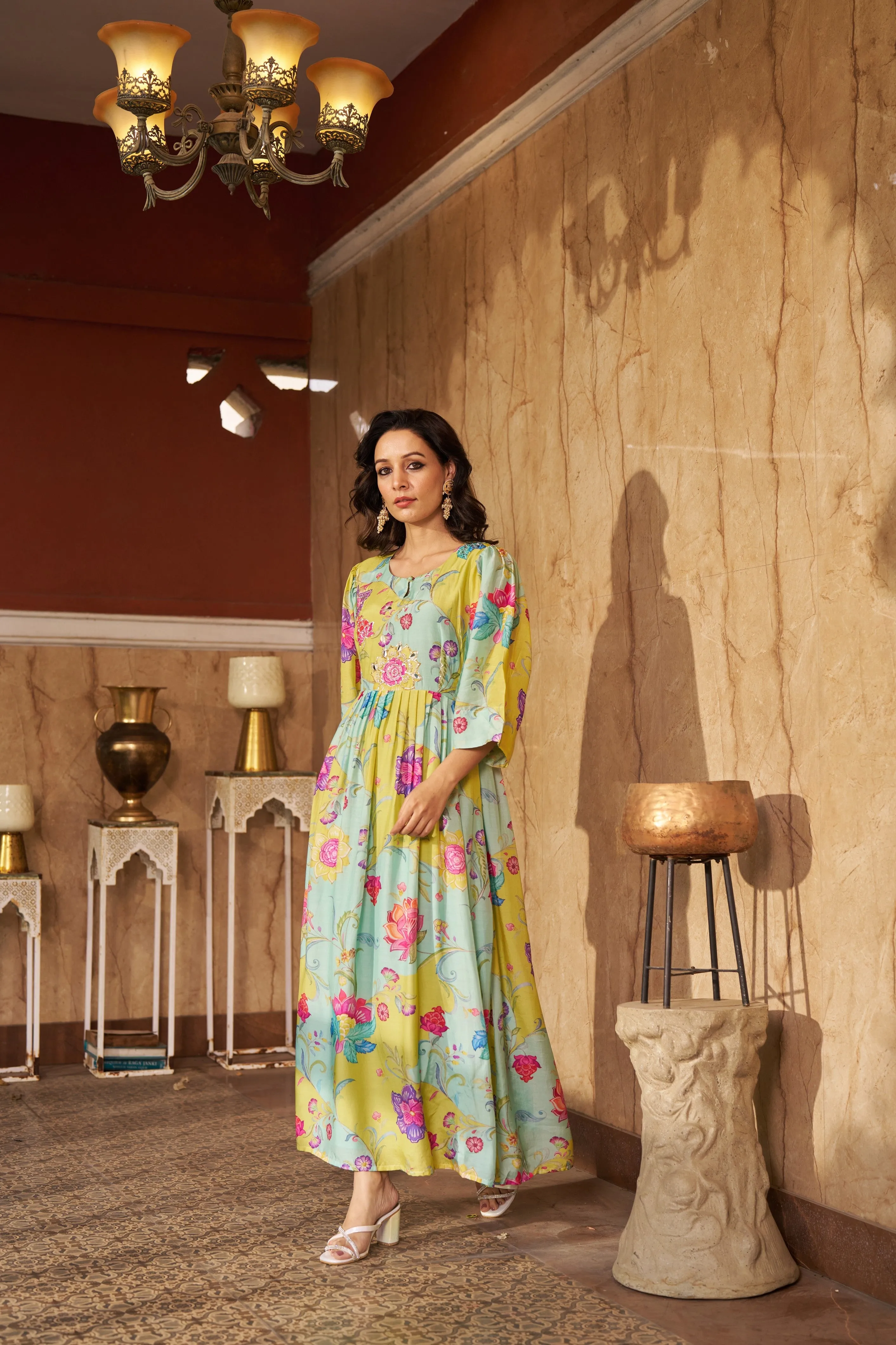 Ruya Aqua Dress