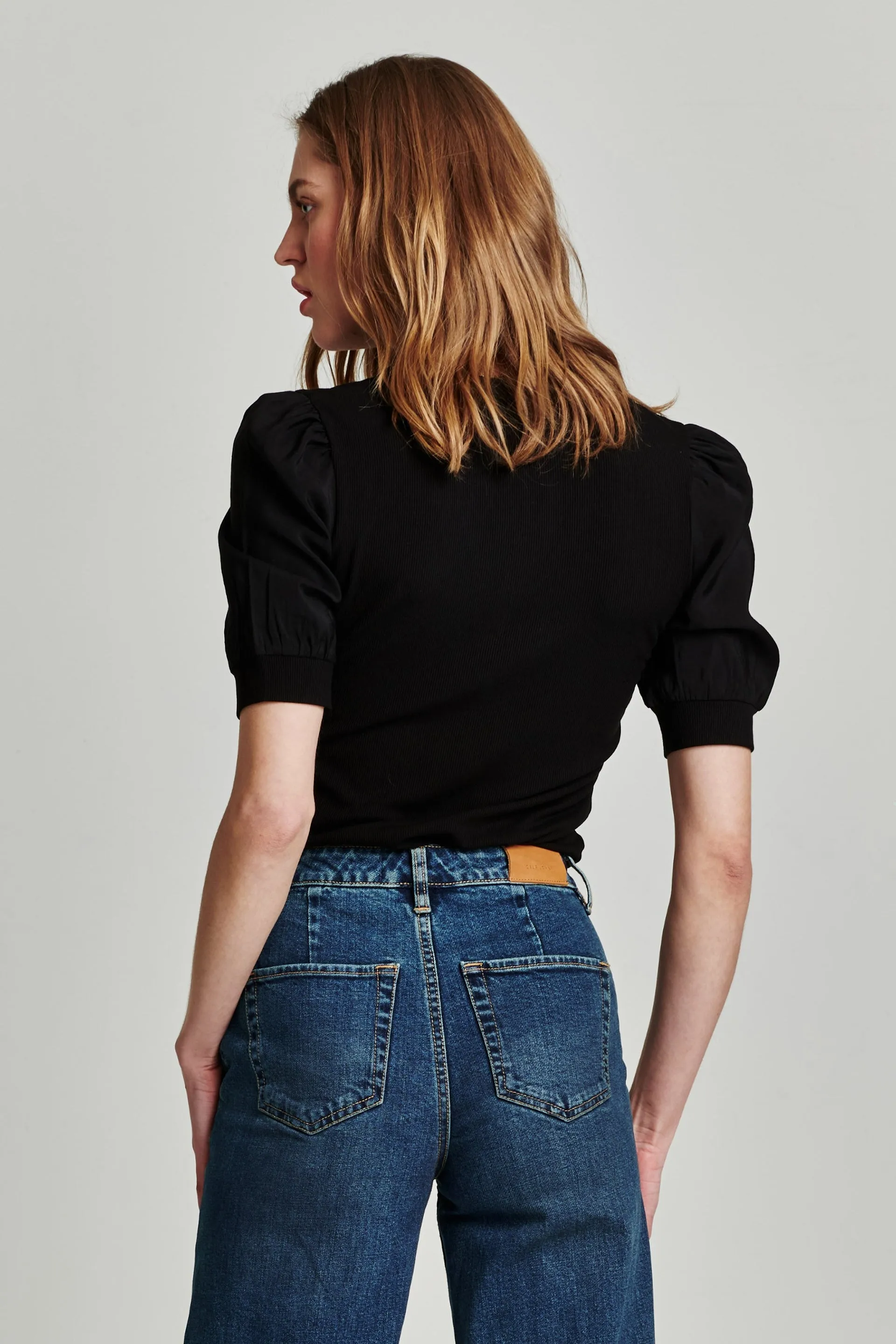 Tanner Puff Sleeve Henley