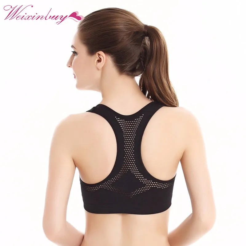 Women Seamless  Crop Bra Fitness Stretch