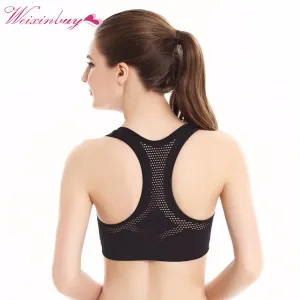 Women Seamless  Crop Bra Fitness Stretch